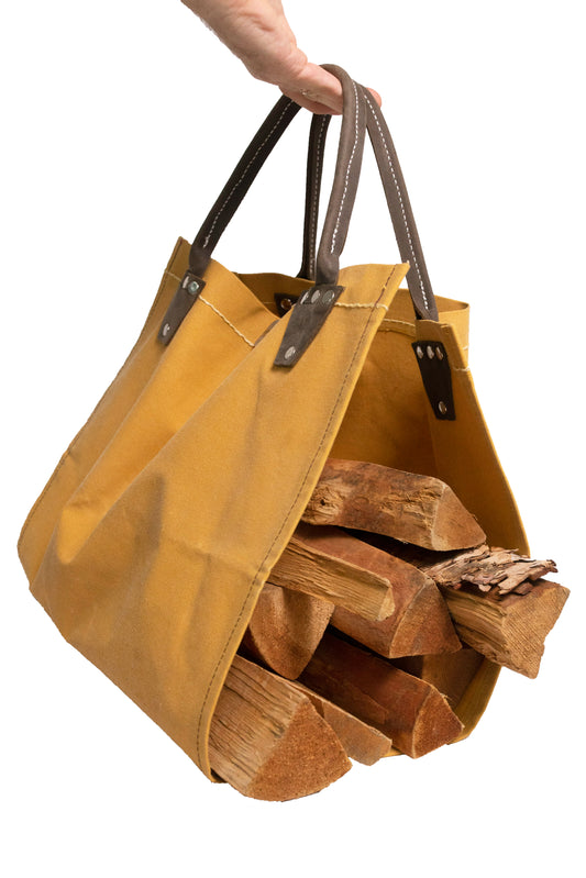 Canvas Firewood Carrier