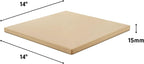 14"  Cordierite Pizza Stone – Includes Free Pizza Cutter