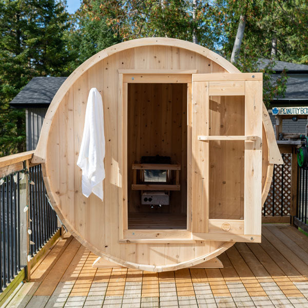 CT Harmony Barrel Sauna | Heater Included