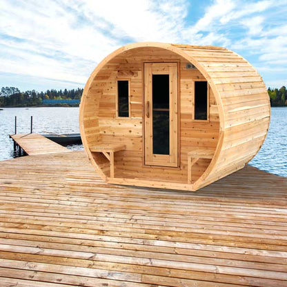 CT Elation Barrel Sauna | Heater Included