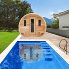 CT Elation Barrel Sauna | Heater Included