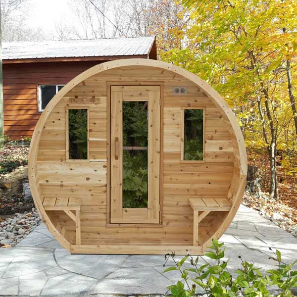 CT Elation Barrel Sauna | Heater Included