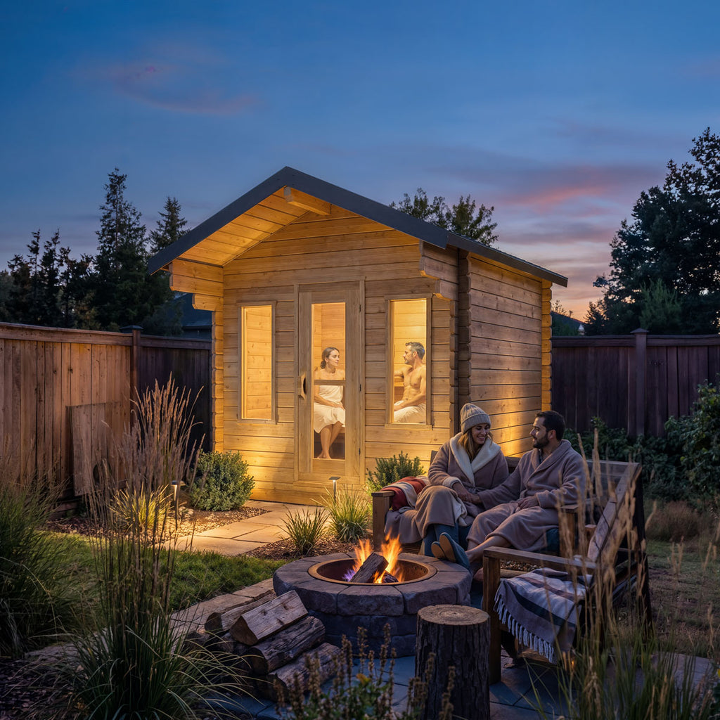 CT Palmer Cabin Sauna | Heater Included