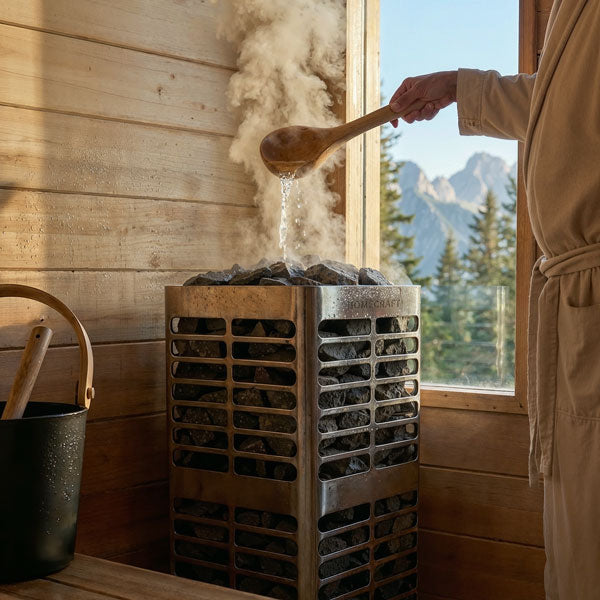 CT Palmer Cabin Sauna | Heater Included