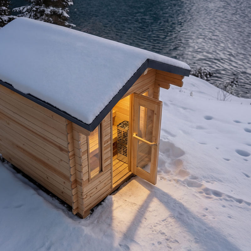 CT Palmer Cabin Sauna | Heater Included