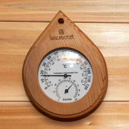 Barrel Sauna with Porch Package – Red Cedar (Heater Included)