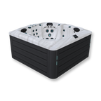 close-up of Thermēa L523 spa jets, designed for targeted hydrotherapy.