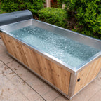 Premium Polar Plunge ice bath tub, handcrafted in Canada for athletes and wellness