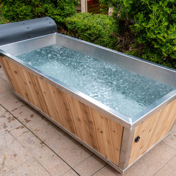 Premium Polar Plunge ice bath tub, handcrafted in Canada for athletes and wellness