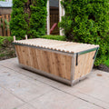 Polar Plunge cold therapy tub setup on patio, perfect for wellness and recovery